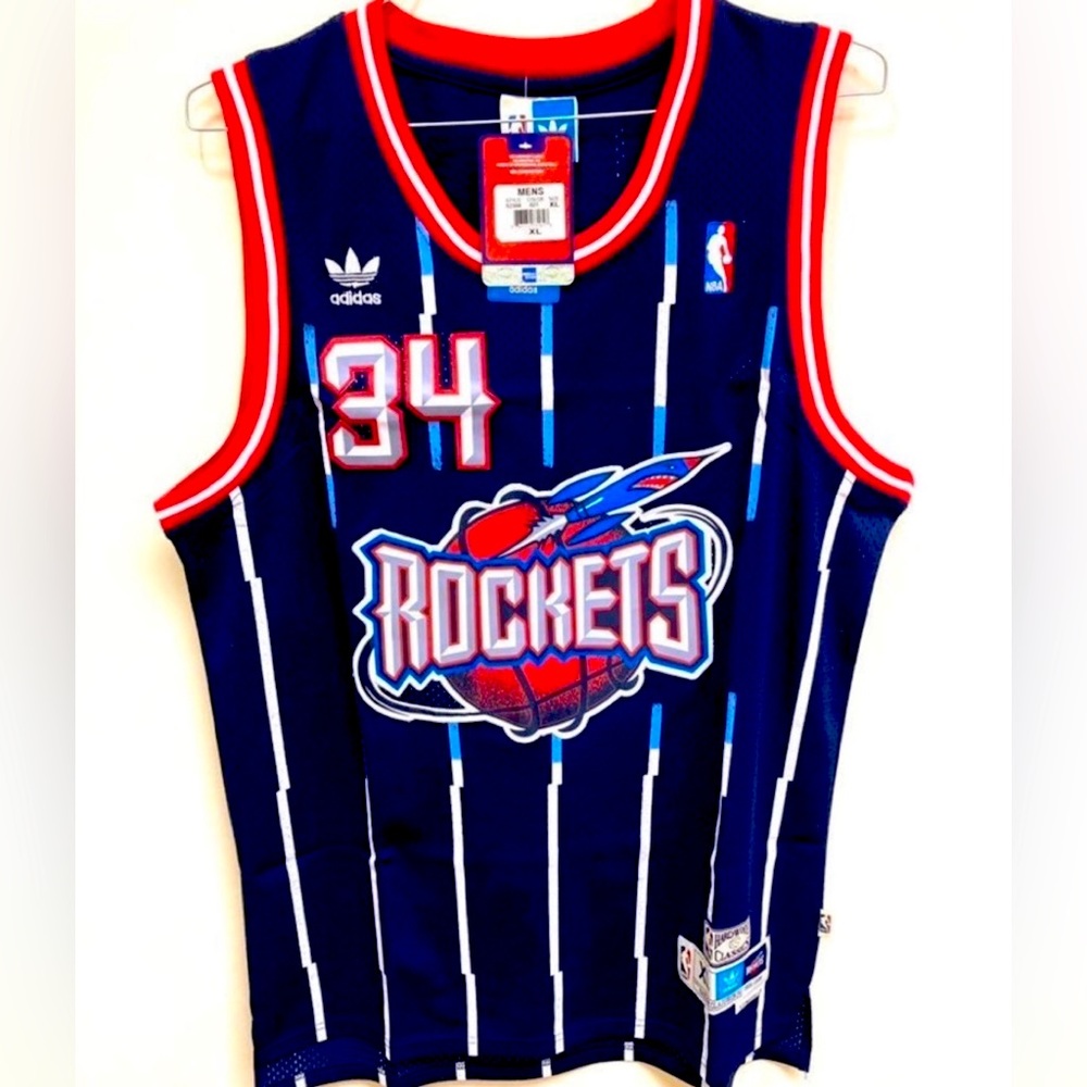 Houston Rockets Hakeem Olajuwon Jersey #34